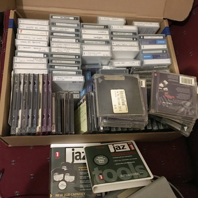 DAT tapes and ZIP disks